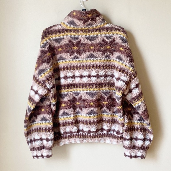 Offline x Aerie | Sherpa Quarter Zip Pullover Size Large - Picture 8 of 8